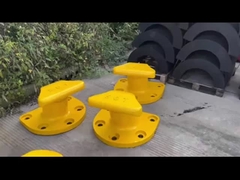 ทนต่อการกัดกร่อน โบลาร์ดการจอดเหล็กเหล็กเหล็ก ทนทาน ทนทาน การจอดเรือในสภาพแวดล้อมที่รุนแรง