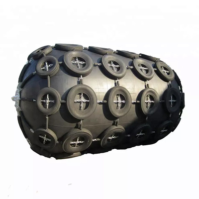 คุณภาพ  ISO17357-1:2014 Yokohama Rubber Fender Mooring 80kPa 4.5M โรงงาน