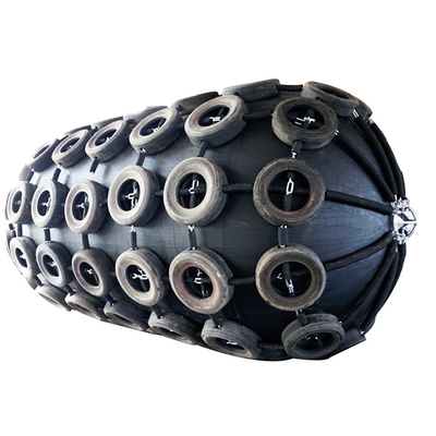คุณภาพ  2.5*4.0M CTN Pneumatic Rubber Fender ISO17357-1:2014 With Safety Valve โรงงาน