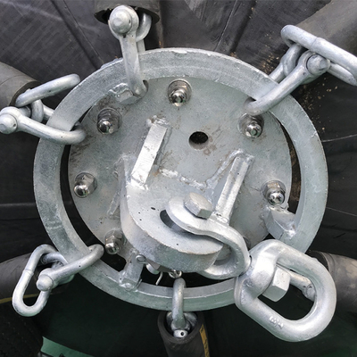 ISO17357 ที่ผ่านการรับรอง Yokohama Floating Fenders 50kPa 3.3 * 6.5M ความต้านทานการฉีกขาด