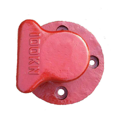 เหล็กหล่อ QT450 Tee Head Bollard 2000KN สำหรับเรือ ISO9001