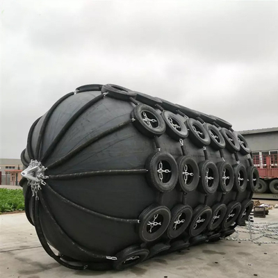 ยางกันกระแทกยางกันกระแทกทางทะเล ISO17357 Yokohama Pneumatic Fender