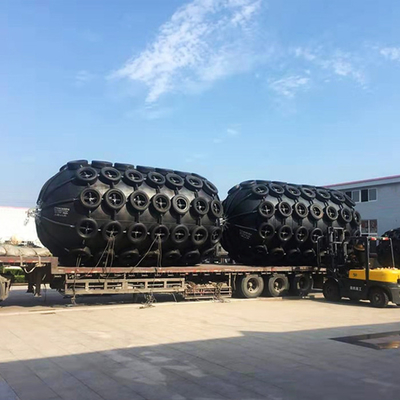 ยางกันกระแทกยางกันกระแทกทางทะเล ISO17357 Yokohama Pneumatic Fender