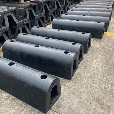 Heavy Duty Dock ยาง D รูปร่าง Fender Berth Mooring PINC Certification