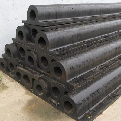 GD Type Natural Rubber / SBR Dock Boat Bumpers 45-95 Shore A ใบรับรอง SGS