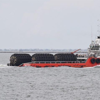 STS ISO17357 บังโคลนยางโยโกฮาม่า 50kPa Floating Berth Fender