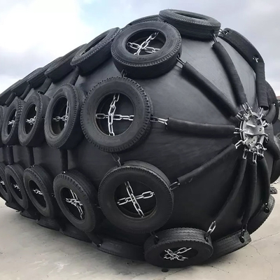 3.3M 80kPa Yokohama Dock Fender Bumper ISO17357 1: 2014 มาตรฐาน