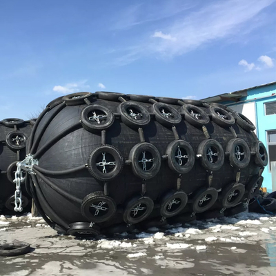 ISO17357 ยางกันกระแทกมาตรฐาน Yokohama Marine 50kPa Dock 3.3 * 6.5M