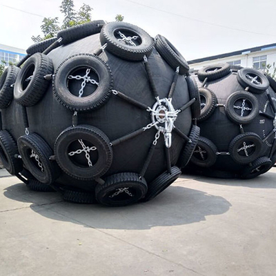 STS Pneumatic Marine Fenders ISO17357-1: 2014 ยางกันกระแทกยาง 4.5 * 9.0M