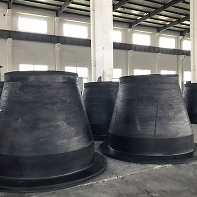 NBR / NR กรวยยางกันกระแทก PINC2002 ความต้านทานการฉีกขาด Marine Dock Bumpers