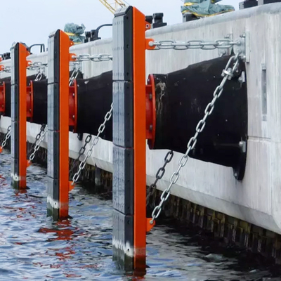 NBR 800 Cone Marine Dock Fender สีดำทนต่อการสึกหรอ