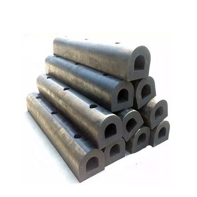 กำหนดเอง Heavy Duty D Type Fenders PINC2002 300H Hollow D สำหรับ Marine Dock Ship