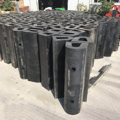 กำหนดเอง Heavy Duty D Type Fenders PINC2002 300H Hollow D สำหรับ Marine Dock Ship