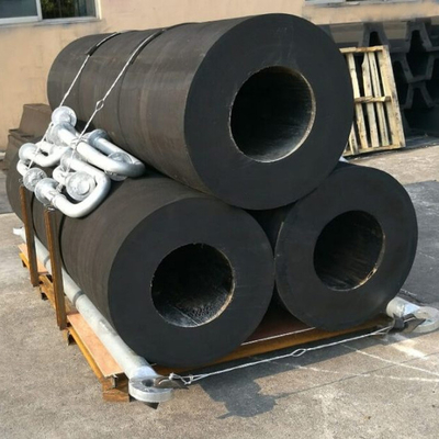 บังโคลนเรือทรงกระบอก OEM วัสดุยางธรรมชาติ SBR EPDM