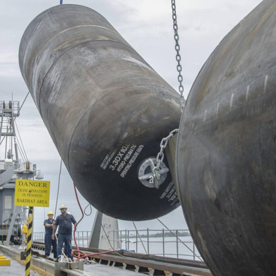 Hydropneumatic Submarine Fenders ISO17357 PINC2002 ท่าเรือเทียบเรือ 50kPa ลอยตัว