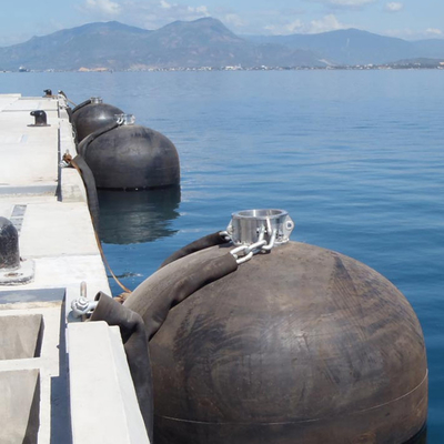 Hydropneumatic Inflatable Fenders สำหรับเรือ ISO17357-1: 2014 US Navy Standard