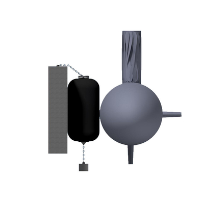 Hydropneumatic Inflatable Fenders สำหรับเรือ ISO17357-1: 2014 US Navy Standard