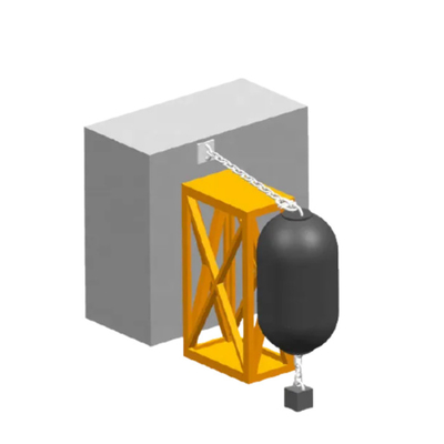 ISO17357-1:2014 80kPa เรือดำน้ำกันกระแทก Hydropneumatic Marine Dock