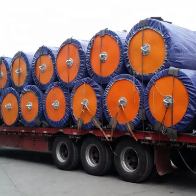 2.5 * 4.0M Foam Filled Marine Fenders Polyurethane Skin Safety Elasticity