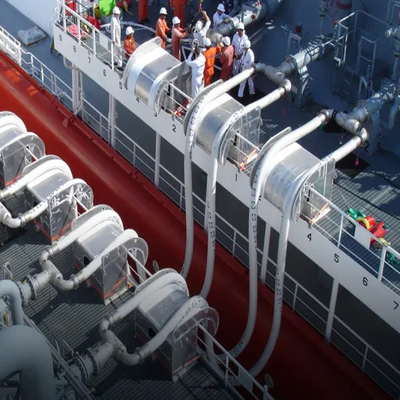 15 Bar Marine Transfer Hose คอมโพสิตยืดหยุ่น EN13766/13765