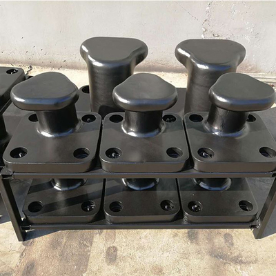 บริการ OEM เสาจอดเรือ 100 ตัน QT450 เสาเหล็กหล่อ