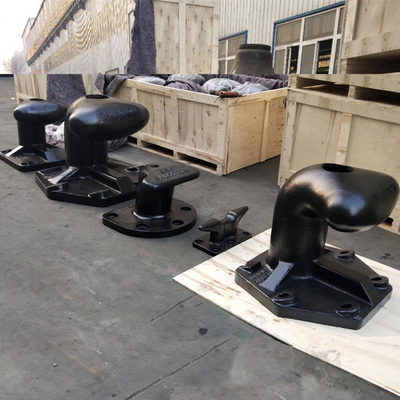 150 ตัน Mooring Bollards เหล็กหล่อเหล็ก Marine Dock Tee Head