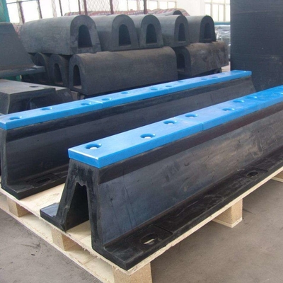 Marine Dock Textured V Type Fender ยางธรรมชาติเรือเรือ Pianc2002 V500h