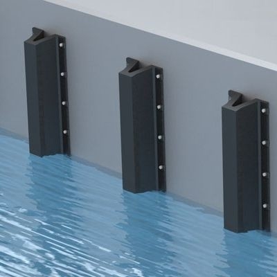 V Type Super OEM Arch ยางกันกระแทก Marine Dock Protection Fixed