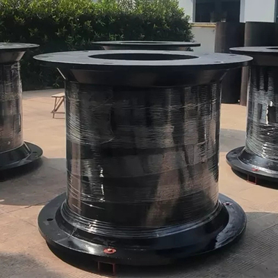 PIANC 2002 Marine Mooring Cell ยางกันกระแทกกันชนพร้อมโครงเหล็กด้านหน้า