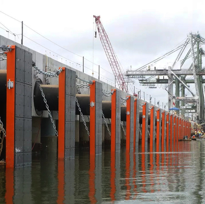 PIANC 2002 Marine Mooring Cell ยางกันกระแทกกันชนพร้อมโครงเหล็กด้านหน้า
