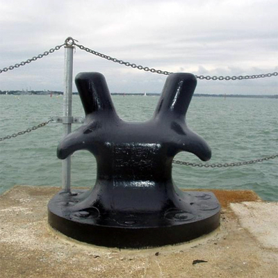 เสาจอดเรือเหล็กหล่อสำหรับเรือเดินสมุทร Horn Staghorn