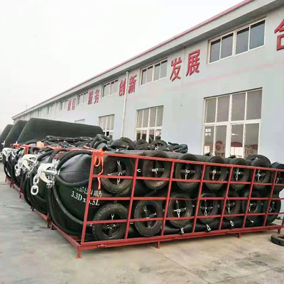 2.0mx3.5m Yokohama ยางกันกระแทก Marine Pneumatic Berthing Jetty