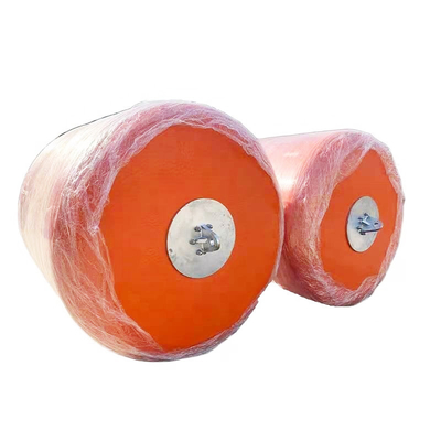 3.3 ม. * 6.5 ม. โฟมกันกระแทกลอยตัว Marine Iso 9001 Standard Hdg Flange