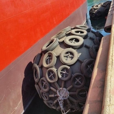 Sts Operations Pneumatic Rubber Fender Iso17357 50kpa สำหรับการป้องกันเรือ