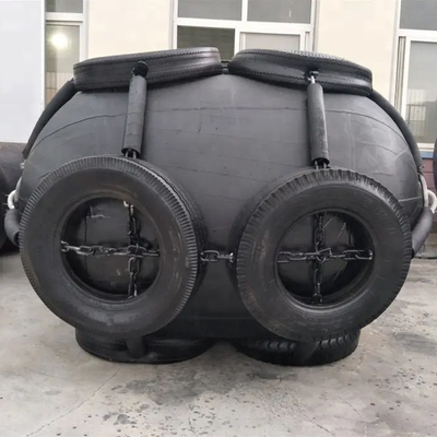 Dock Jetty Pneumatic Rubber Fender Yokohama พองป้องกันการชนกัน