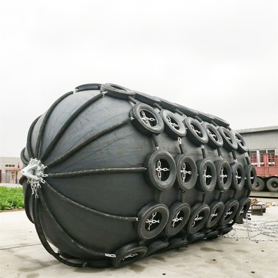 Ship Wharf Dock Protection Yokohama ยางกันกระแทก 80kpa Pneumatic Inflatable Marine