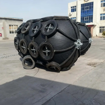 Ship Wharf Dock Protection Yokohama ยางกันกระแทก 80kpa Pneumatic Inflatable Marine