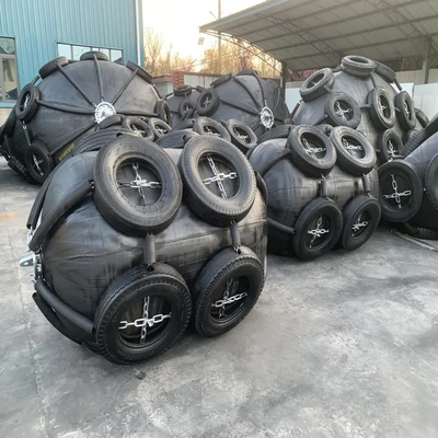 Berthing Oem ยางกันกระแทก Yokohama เส้นผ่านศูนย์กลาง 500mm-4500mm