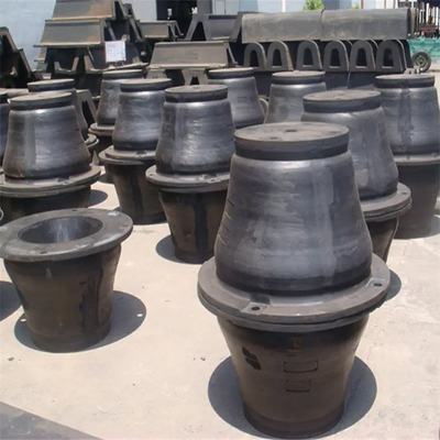 Marine Protect 500mm Cone Rubber Fenders สำหรับท่าเรือ