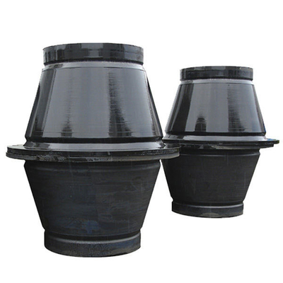 ยางธรรมชาติ Spc 800mm Cone Rubber Fenders Dock Port Marine