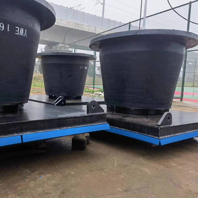 ยางธรรมชาติ Spc 800mm Cone Rubber Fenders Dock Port Marine