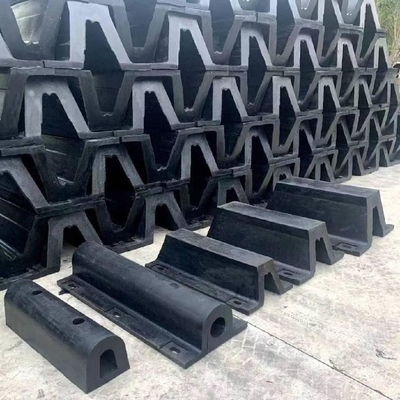 DNV ปรับปรุง Fender แบบ V ทหารเรือ Dock ยางเรือ Fenders Bumper