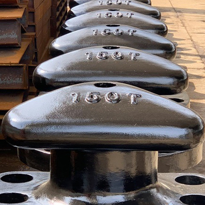 Dock ISO 9001 การรับรอง Marine Bollard Standard การออกแบบ OEM ตามสั่ง