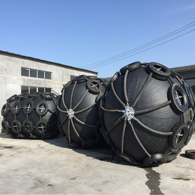 ป้องกันการชน ปนูเมติก Fenders ทะเล 50kpa 3.3 * 6.5m
