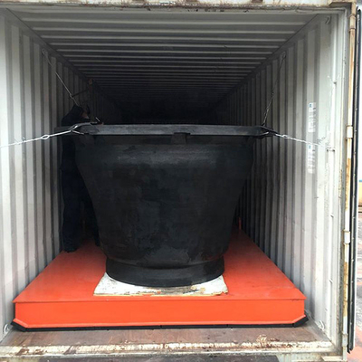 การป้องกันพื้นฐานทางทะเล โคเนสยาง Fenders Trelleborg Spc Super 500mm