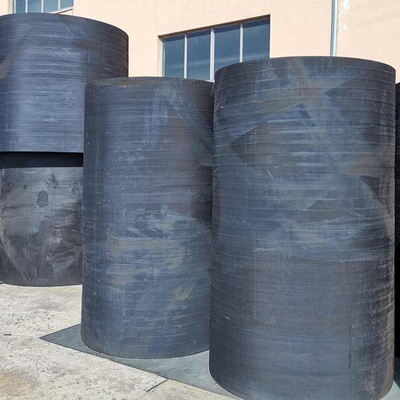เรือยาง 300x150 Fenders กระบอกสําหรับการป้องกันท่าเรือท่าเรือ