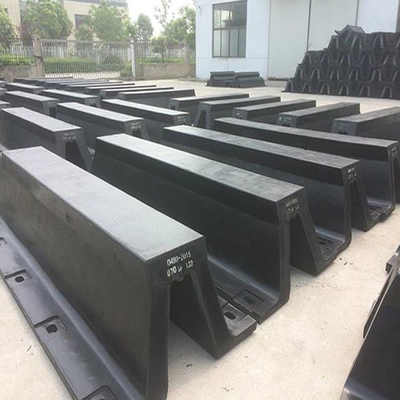อาร์ค V 3500mm Dock ยาง Fender พับยาง Bumpers เรือลอย