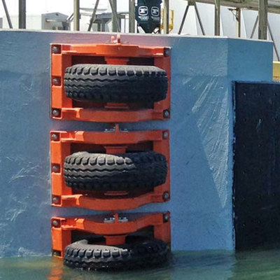 คูชั่น รอลเลอร์ ยาง Fenders เรือลากเรือเรือ Dock Port Edge Fender