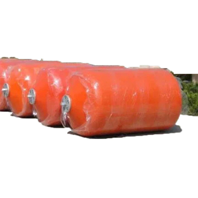 2x4m Floating Foam Fender With Chain Net 70kg/M3 ความหนาของโพลียูเรีย 19 มม