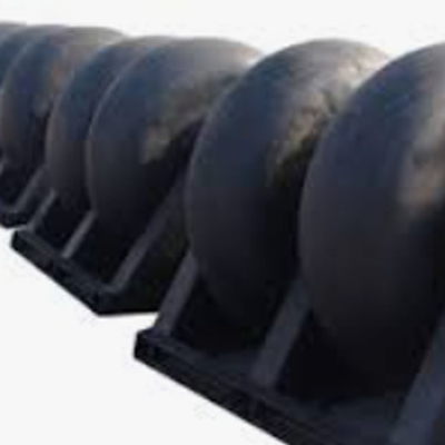 ผู้ผลิต 10t-40t ความจุ มุม Dock Gates ยาง Roller Fender